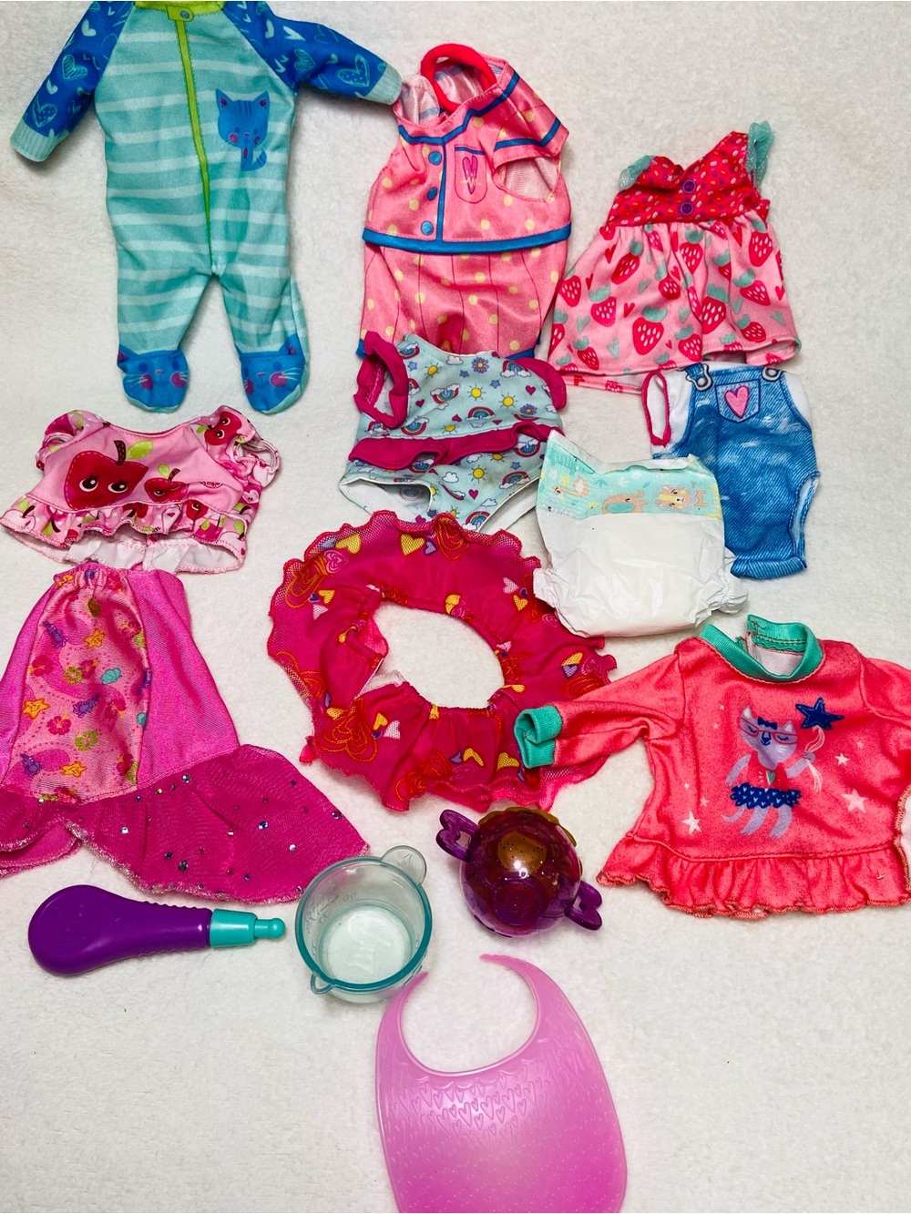 Baby Alive Clothes Lot Baby Born Accessories Clothes for Baby Alive Dolls